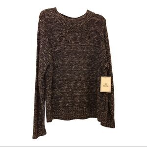 NWT Susina  blue/ white sweater Sz S